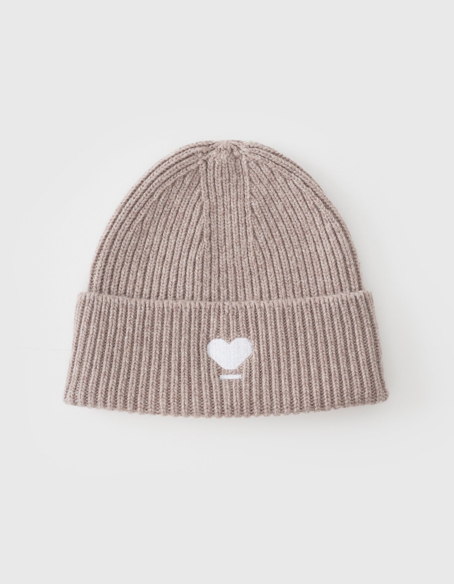 Cashmere Blend Beanie / Grey