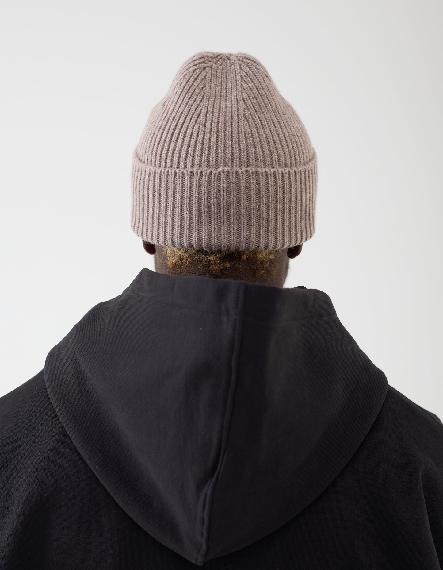 Cashmere Blend Beanie / Grey