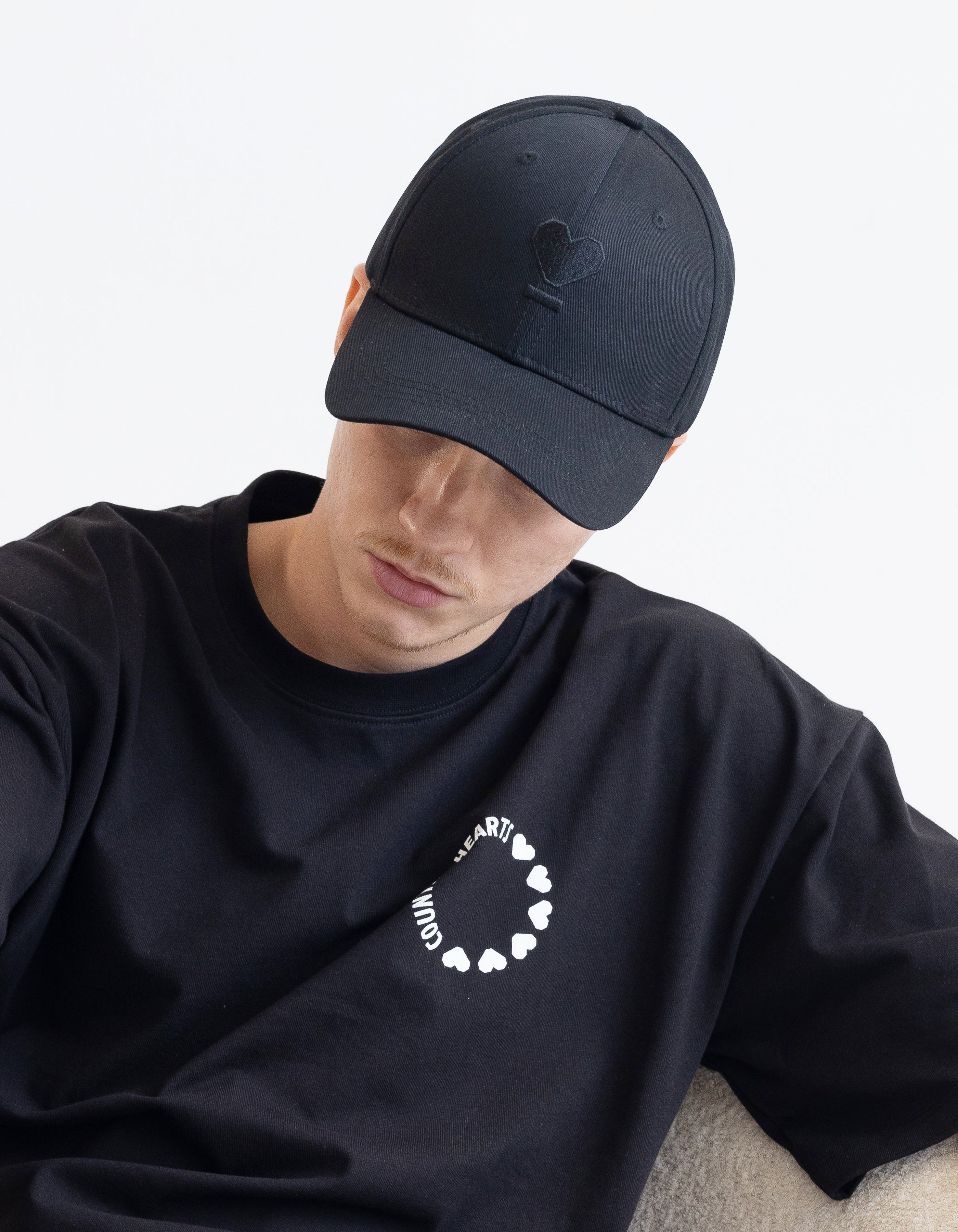Heart Baseball Cap - Counting Hearts